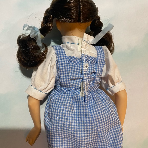 WIZARD OF OZ VINTAGE MGM DOROTHY & TOTO DOG PICNIC BASKET HAMILTON GIFT 14” DOLL - Picture 11 of 15